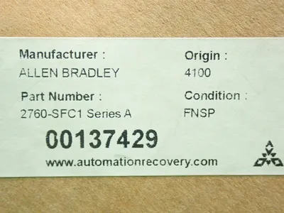 NEW ALLEN BRADLEY 2760SFC1