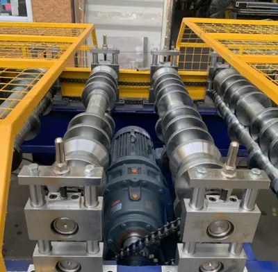 20-Station PBR Roof Panel Cold Roll Forming Machine Florida