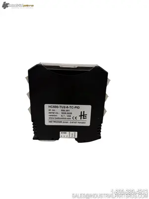 Used HETRONIK HC500-TU2-8-TC-PID Temperature Controls Kentucky US | Industrial Parts R Us Inc. #1399109