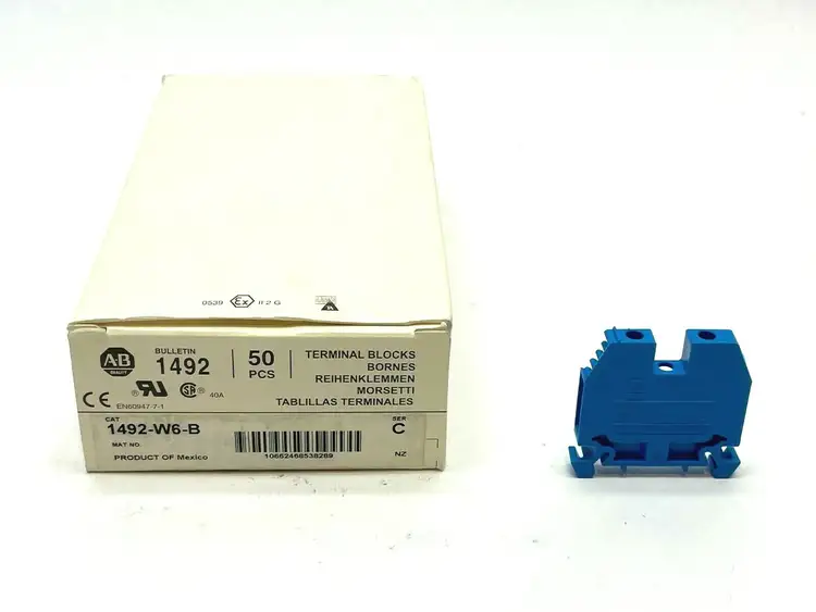 New | in-Stock Allen-Bradley 1492-W6-B Terminal Blocks Michigan US | Maverick Industrial Sales #1394468