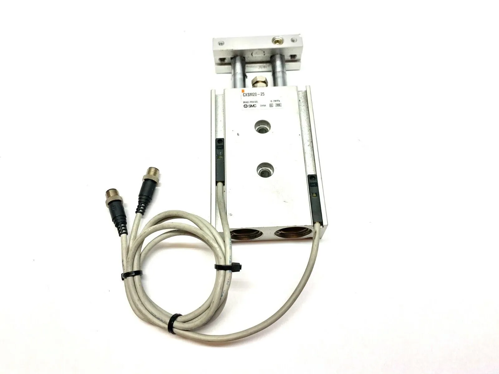 USED SMC DOUBLE ACTION PNEUMATIC CYLINDER