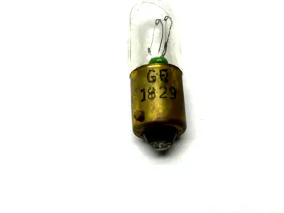 1829 | General Electric  Miniature Lamp T3-1/4 Watts 2.0 LOT OF 15 - Used