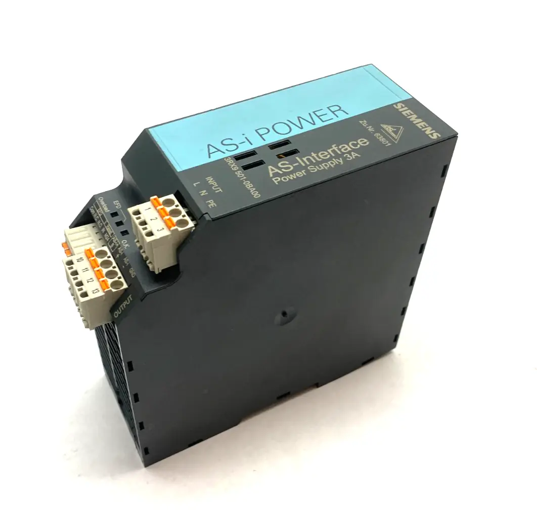 New | in-Stock Siemens AS-i Power Supply Unit, AS-Interface 3A DIN Rail Power Supplies Michigan US | Maverick Industrial Sales #1400048