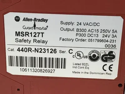 USED ALLEN BRADLEY 440R-N23126 SER C