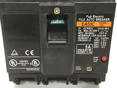 USED FUJI ELECTRIC EA53C-5