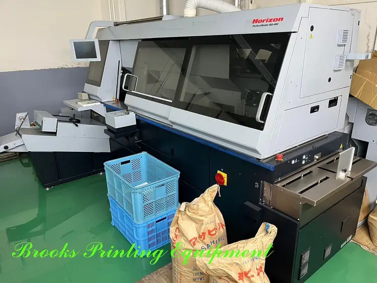 Used 2020 HORIZON BQ-480 Perfect Binders North Carolina US | BROOKS PRINTING EQUIPMENT #1136113