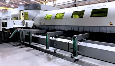 USED 2015 BLM LT8 2D Fiber Tube Laser