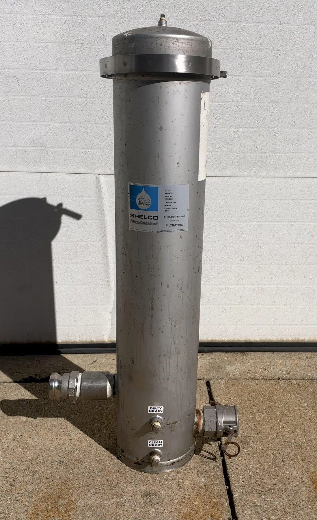 Used SHELCO 4FOS3 Cartridge Filters Ohio US | Portage Packaging Systems, Inc. #1512114