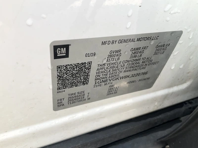 Used 2019 CHEVROLET TRAVERSE SUVs Michigan US | Miedema Asset Management Group #1461434