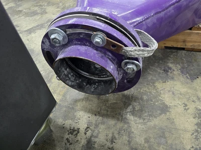 6" Diameter Hapman TubePro™  Drag Conveying System, 15 HP, New In 2020