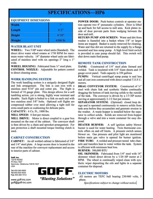 GOFF HP6 Batch Washers | Benchmark Machine Tools (8)