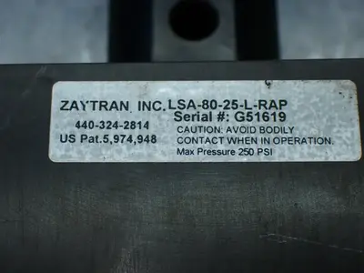 USED ZAYTRAN LSA8025LRAP