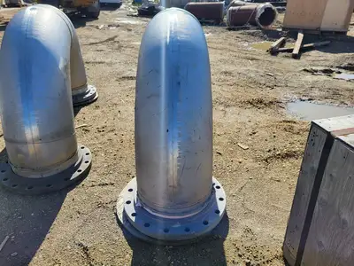 18" SCH 10s 180 deg Elbow Pipe Type A Stub End 316L