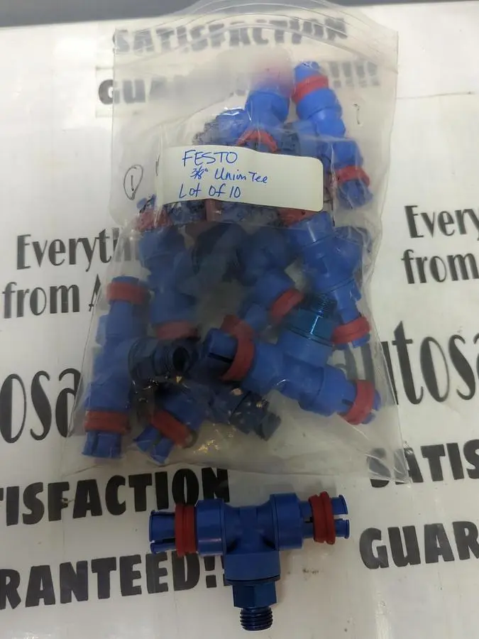 New | in-Stock FESTO 3/8" Valves/Fittings Ohio US | Surplus Asset Holdings #1234243