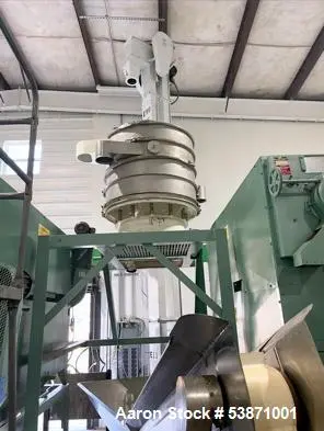Used Cleaning and Sizing Herb Processing Line