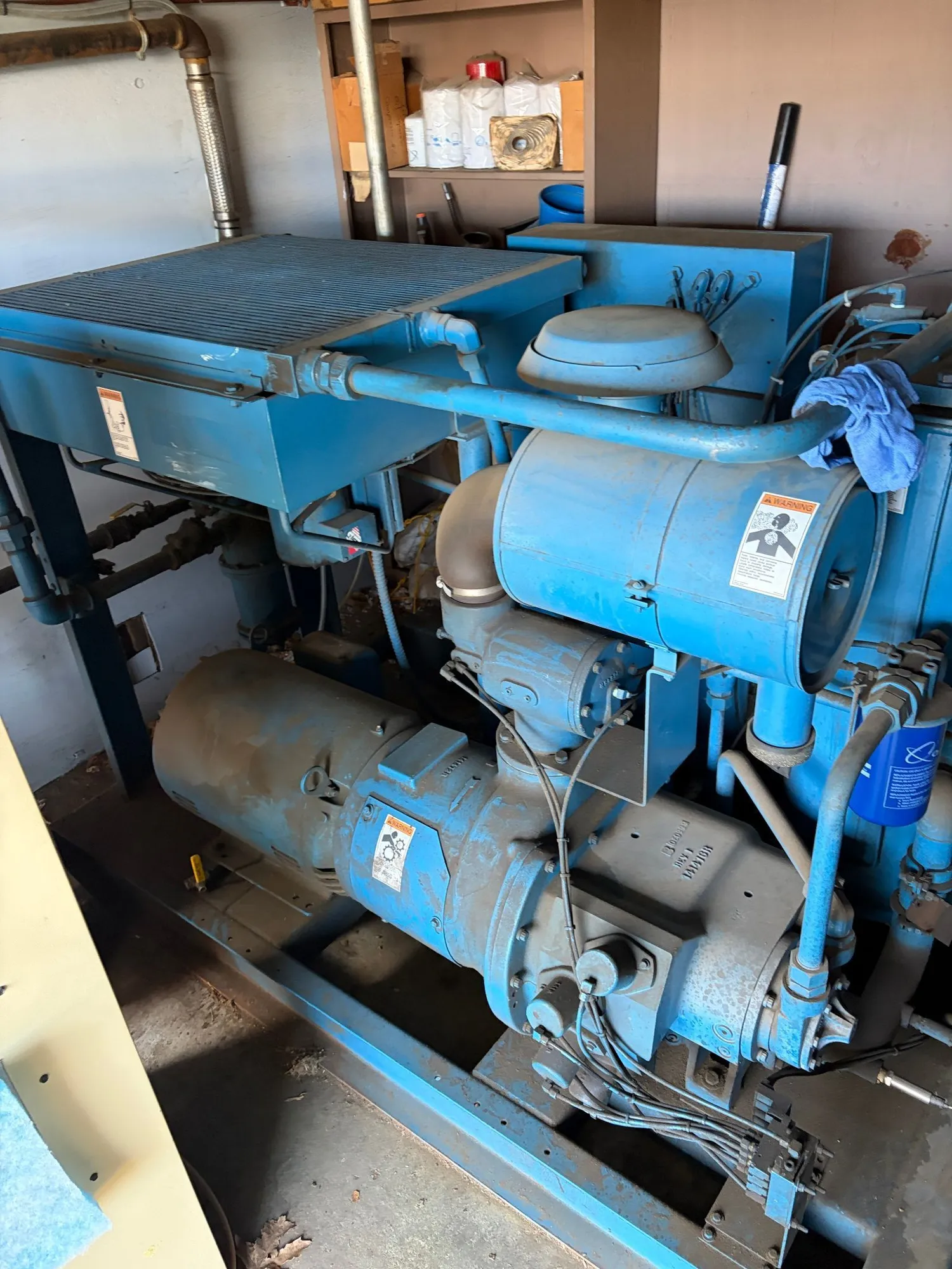 Used 2015 QUINCY QSI245ANA Rotary Screw & Sliding Vane Air Compressors Connecticut US | Global Machine Brokers, LLC #1352324