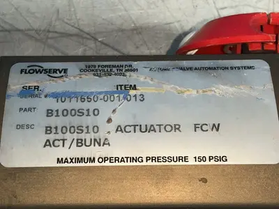 Used FLOWSERVE B100S10 Pumps Ohio US | HGR 24 #1469442