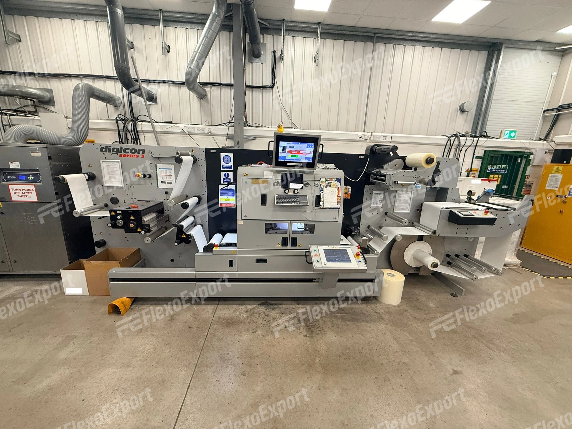 Used 2018 ABG DIGICON S3 DIGILASE Digital Finishing Connecticut US | FlexoExport #1490265