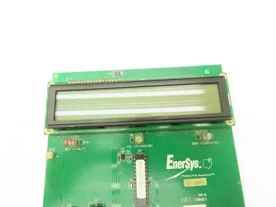 EnerSys X1060-06-WHFD-1 REV C Printed Circuit Board PCB LCD Display Push Button