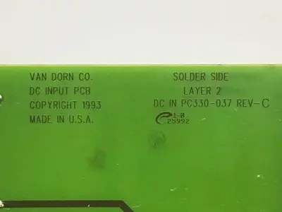 USED VAN DORN PC330-037