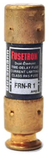 Cooper Bussmann Inc FRN-R-1 1 Amp 250V Fusetron Time-Delay Fuse, Box of 10 [New]