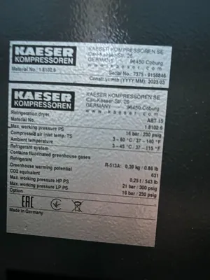 USED 2023 KAESER ABT 15