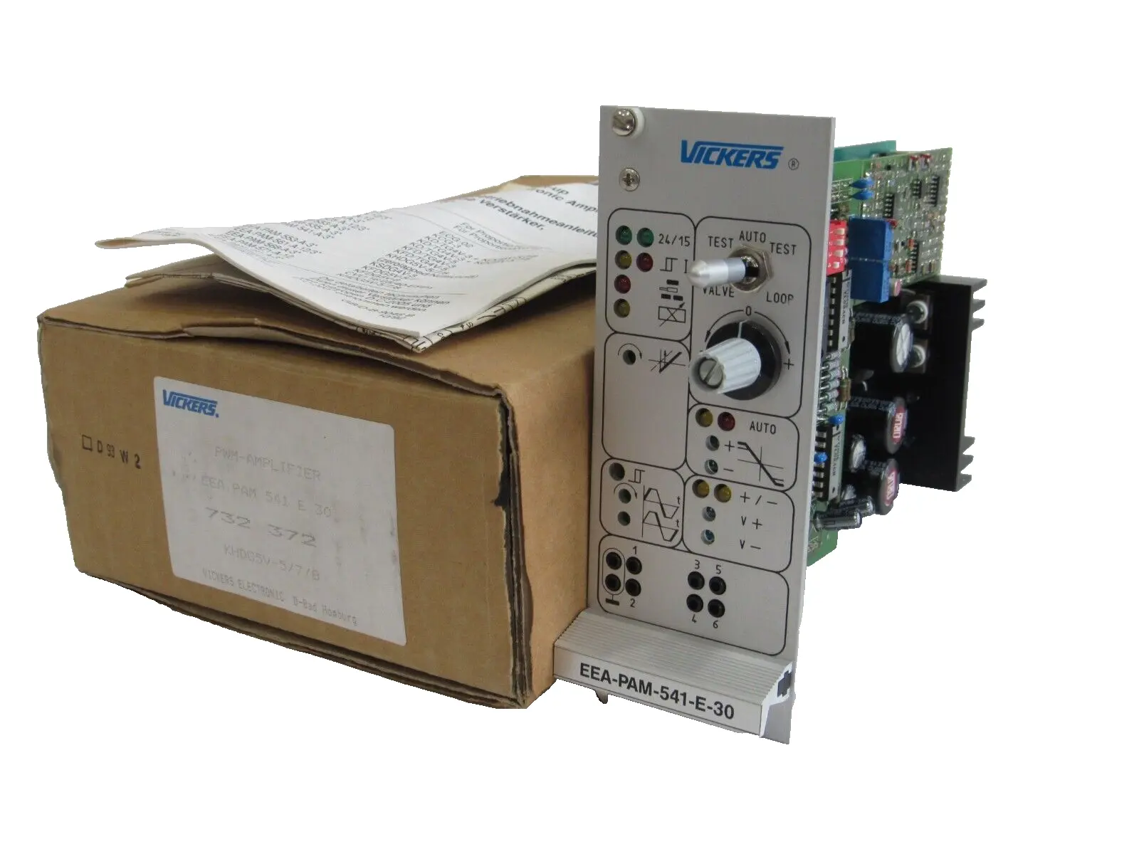 NEW VICKERS EEA-PAM-541-E-30 POWER AMPLIFIER EEAPAM541E30