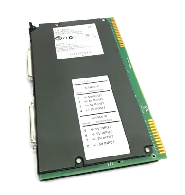 USED ALLEN-BRADLEY SER C HIGH-RESOLUTION ISOLATED ANALOG INPUT MODULE 8-CHAN