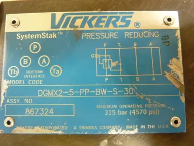 USED VICKERS DGMX25PPBWS30