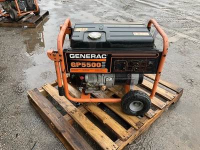 Used GENERAC GP5500 GENERATOR Portable Generators Michigan US | Miedema Asset Management Group #1304518