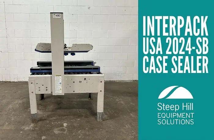 Used INTERPACK IPG USA 2024-SB Case Sealers | Steep Hill Equipment Solutions #772561
