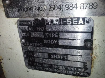 Posi-Seal Butterfly Valve size 8"-150  type A41