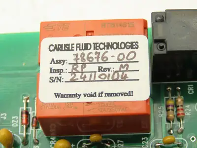 Ransburg 78676-00 PCB Printed Circuit Board Voltage Controller