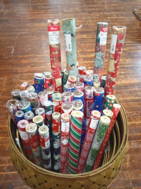 Huge lot of Variety Christmas Wrapping Paper