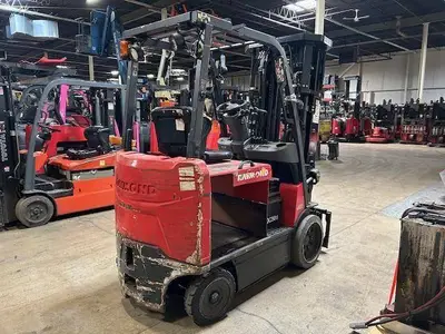 Used 2020 RAYMOND 4750C50S 4-Wheel Sit down Electric Counterbalance Forklifts Illinois US | Somerset Equipment Sales #1546135