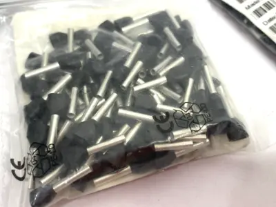 New | in-Stock Altech Insulated Wire Ferrule 2x16AWG/1.5sqmm 100-PACK, LOT OF 4 Electrical Fittings Michigan US | Maverick Industrial Sales #1390700