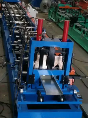 CZ Section Purlin Bracket Roll Forming Machine in China