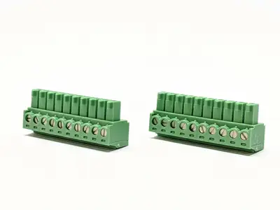 MC 1.5/10-ST-3.81 1766307 | Phoenix Contact MC 1.5/10-ST-3.81 Circuit Board Connector 1766307 LOT OF 2 - Used