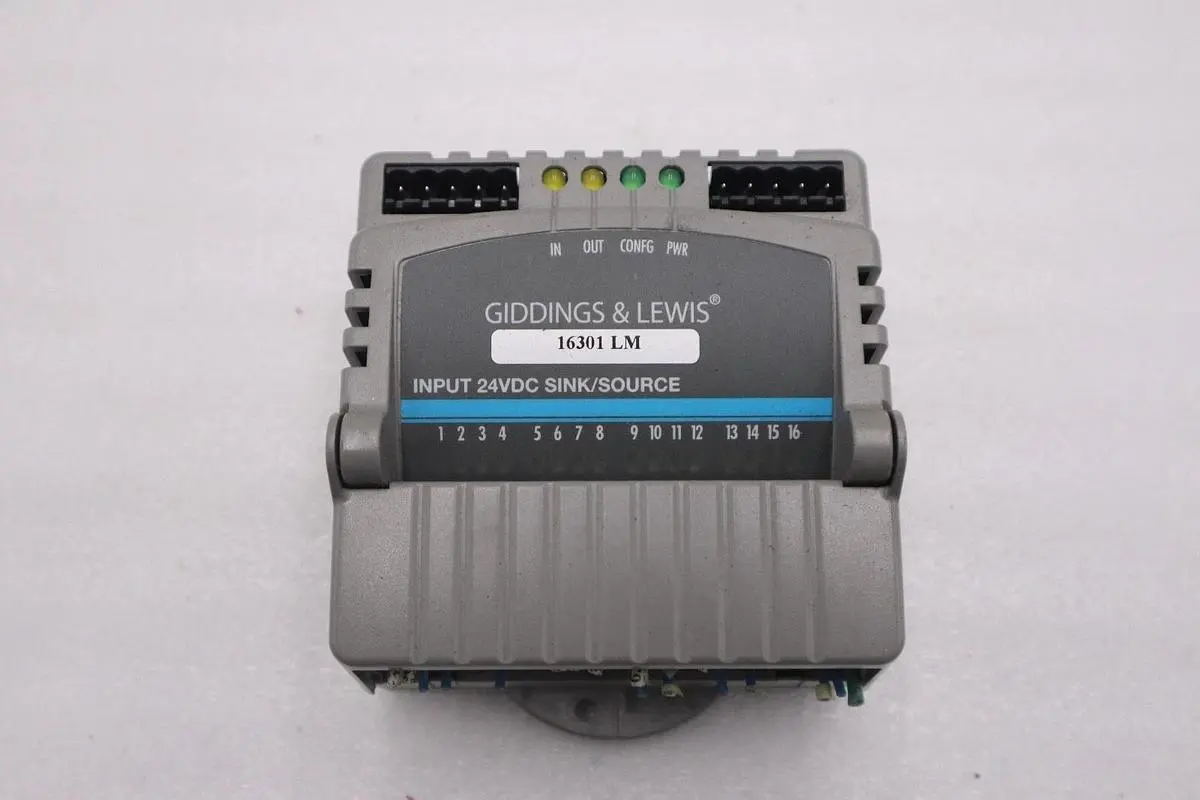 GIDDINGS & LEWIS M.1300.7372 R1 Input Module 24VDC SINK/SOURCE STOCK 626-D
