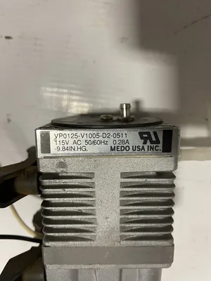 MEDO VP0125-V1005-D2-0511 Vacuum Pump 115V -9.84in/hg
