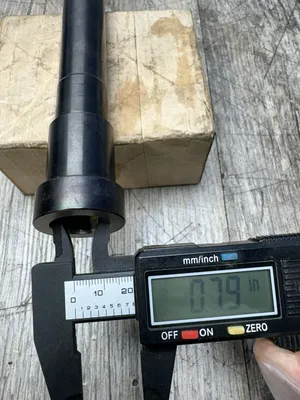 E-008 21-3129-2K PRECISION GROUND STEEL TOOLING PIN GUIDE PIN MACHINE COMPONENT