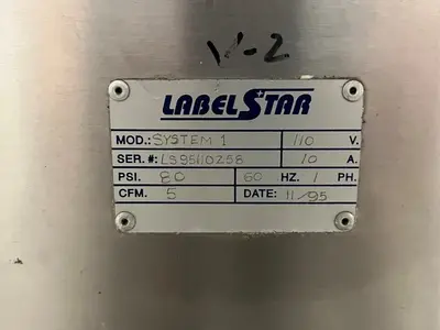 Used LABELSTAR SYSTEM 1 Miscellaneous Packaging Equipment Ohio US | HGR 24 #729171