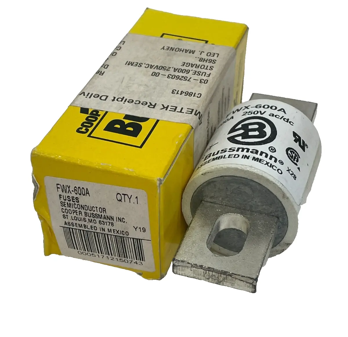 NEW BUSSMANN FWX-600A FUSES FWX600A
