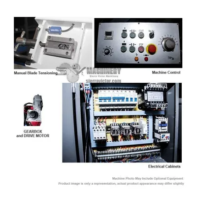 JLH S-16DM Horizontal Bandsaws Semi Auto | Sierra Victor Industries (2)