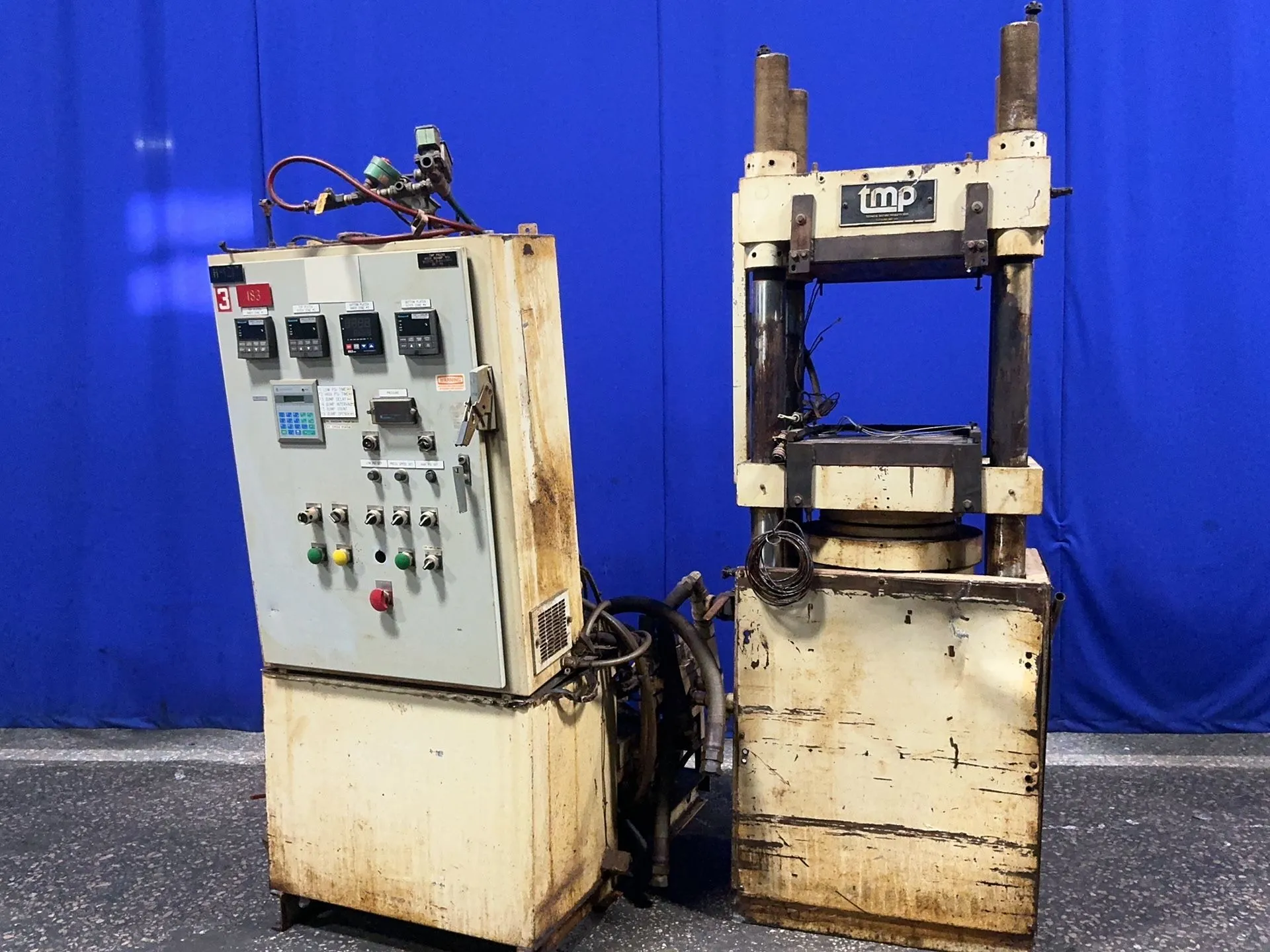 Used 1993 TMP _UNKNOWN_ Heated Platen Hydraulic Press Ohio US | HGR 24 #1263428