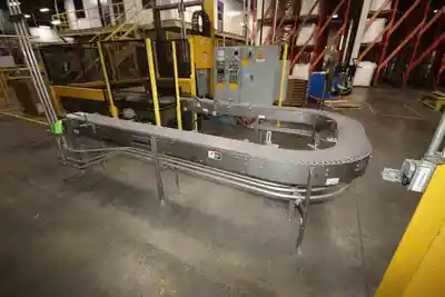 10 " wide arrowhead ss conveyor