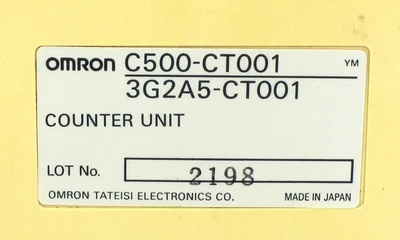USED OMRON C500-CT001
