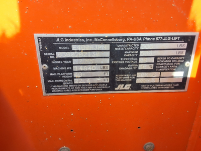 Used 2015 E400AJPN JLG Articulating Boom Lifts North Carolina US | Stack Equipment #1418803
