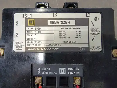 USED SQUARE D 8536SFO1V02S