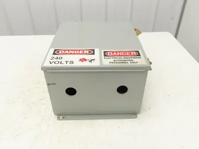Wiegmann B141208CH Electrical Enclosure 14x12x8" Wall Mount Control Panel